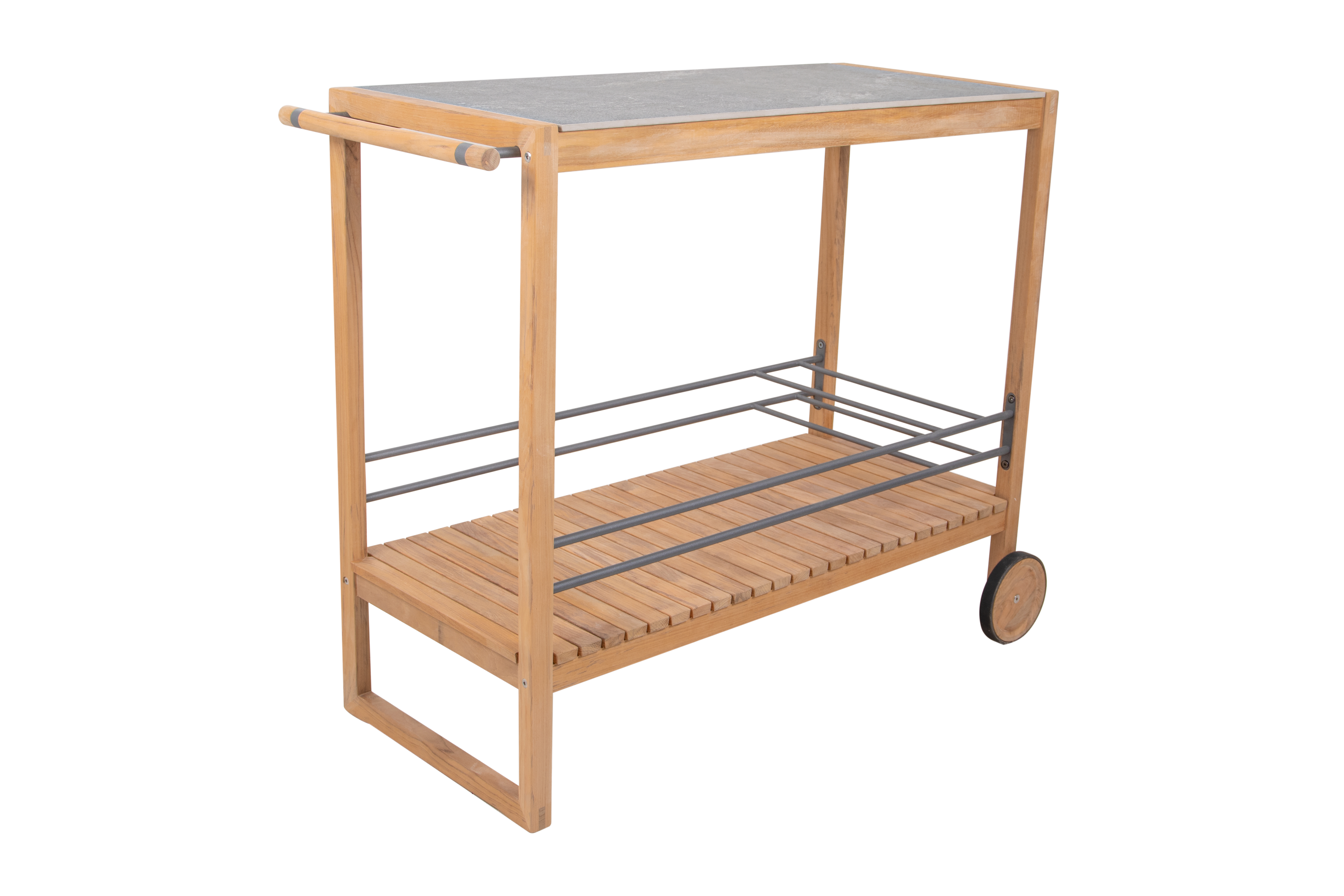 Clermont Teak Trolley Cart