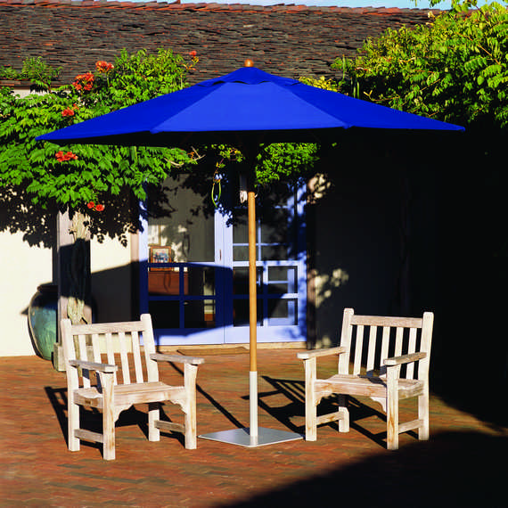 9' Octagonal Market Umbrella, 1.5 Dia. Pole (2-pc.)